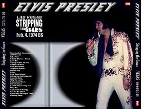 The King Elvis Presley, CDR PA, February 4, 1974, Las Vegas, Nevada, Striping The Gears
