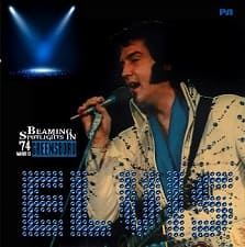 The King Elvis Presley, CDR PA, March 13, 1974, Greensboro, North Carolina, Beaming Spotlights In Greensboro