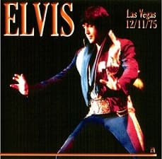 The King Elvis Presley, CDR PA, December 11, 1975, Las Vegas, Nevada, Las Vegas