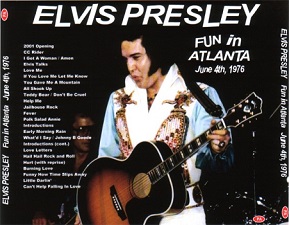 The King Elvis Presley, CDR PA, June 4, 1976, Atlanta, Georgia, Fun In Atlanta