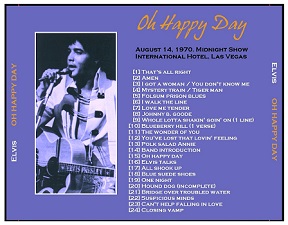 The King Elvis Presley, CD CDR Other, 1970, Oh Happy Day