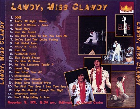 The King Elvis Presley, CD CDR Other, 1971, Lawdy, Miss Clawdy