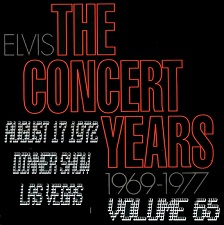 The Concert Years Volume 65