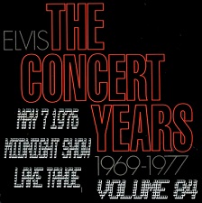 The Concert Years Volume 84