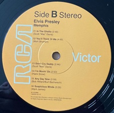 The King Elvis Presley, Back Cover / LP / MEMPHIS / 19802801541 / 2024