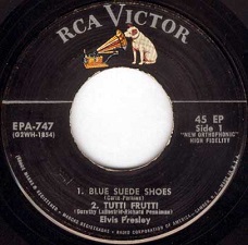 The King Elvis Presley, Side A, EP, Elvis Presley, EPA-747, 1956